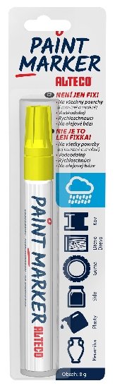 Fix na pneu ALTECO PM 9576 - žlutá barva